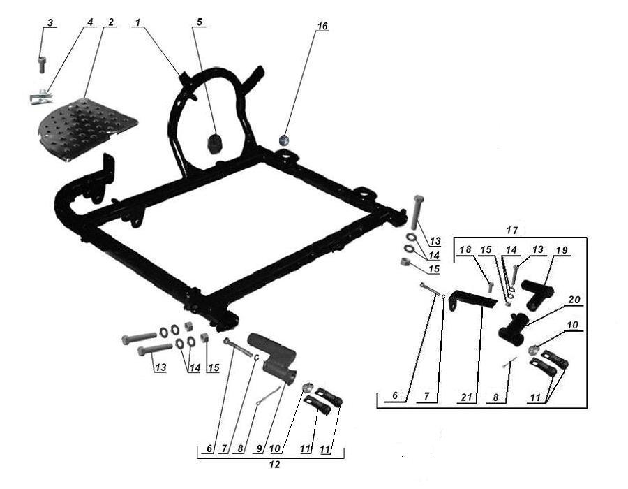 Sidecar chassis