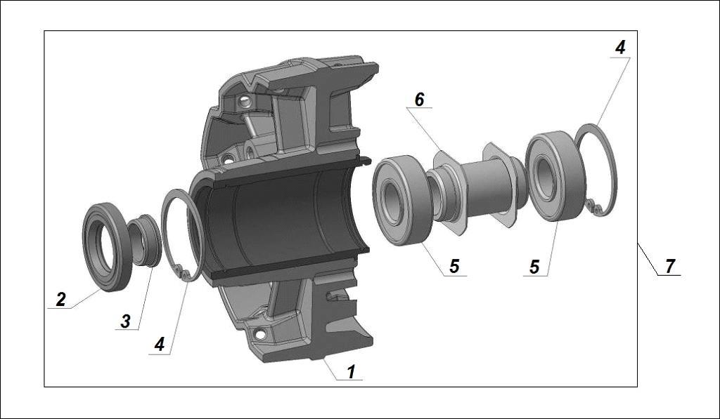 Black hub