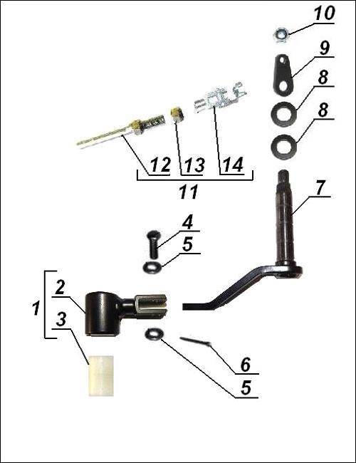 Sidecar brake linkage