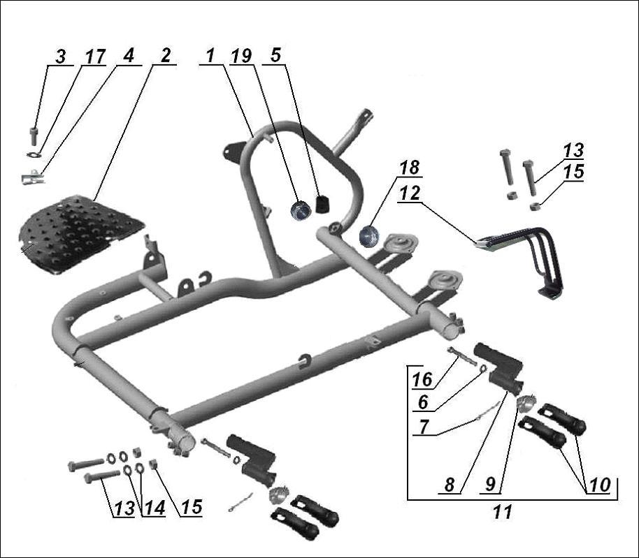 Sidecar chassis