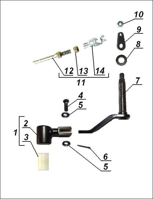 Sidecar brake linkage