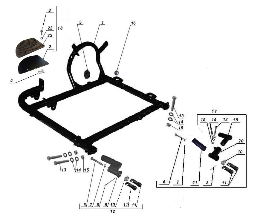 Sidecar chassis