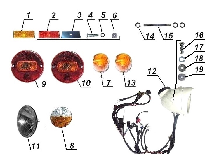 Lights and lightning equipment