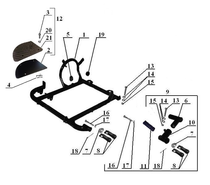 Sidecar chassis