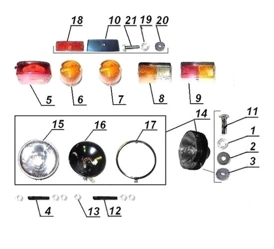 Lights and lightning equipment