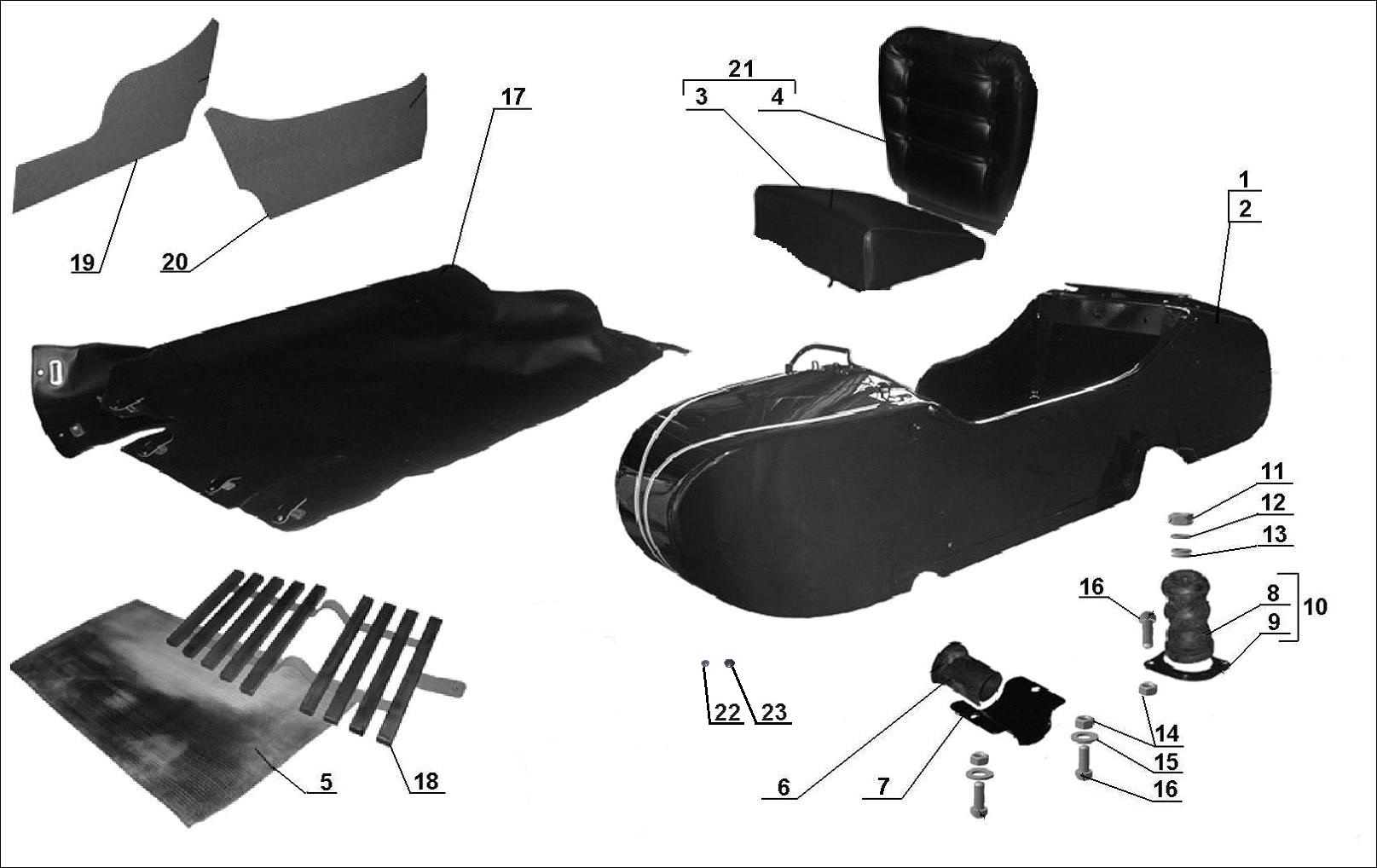 Sidecar body