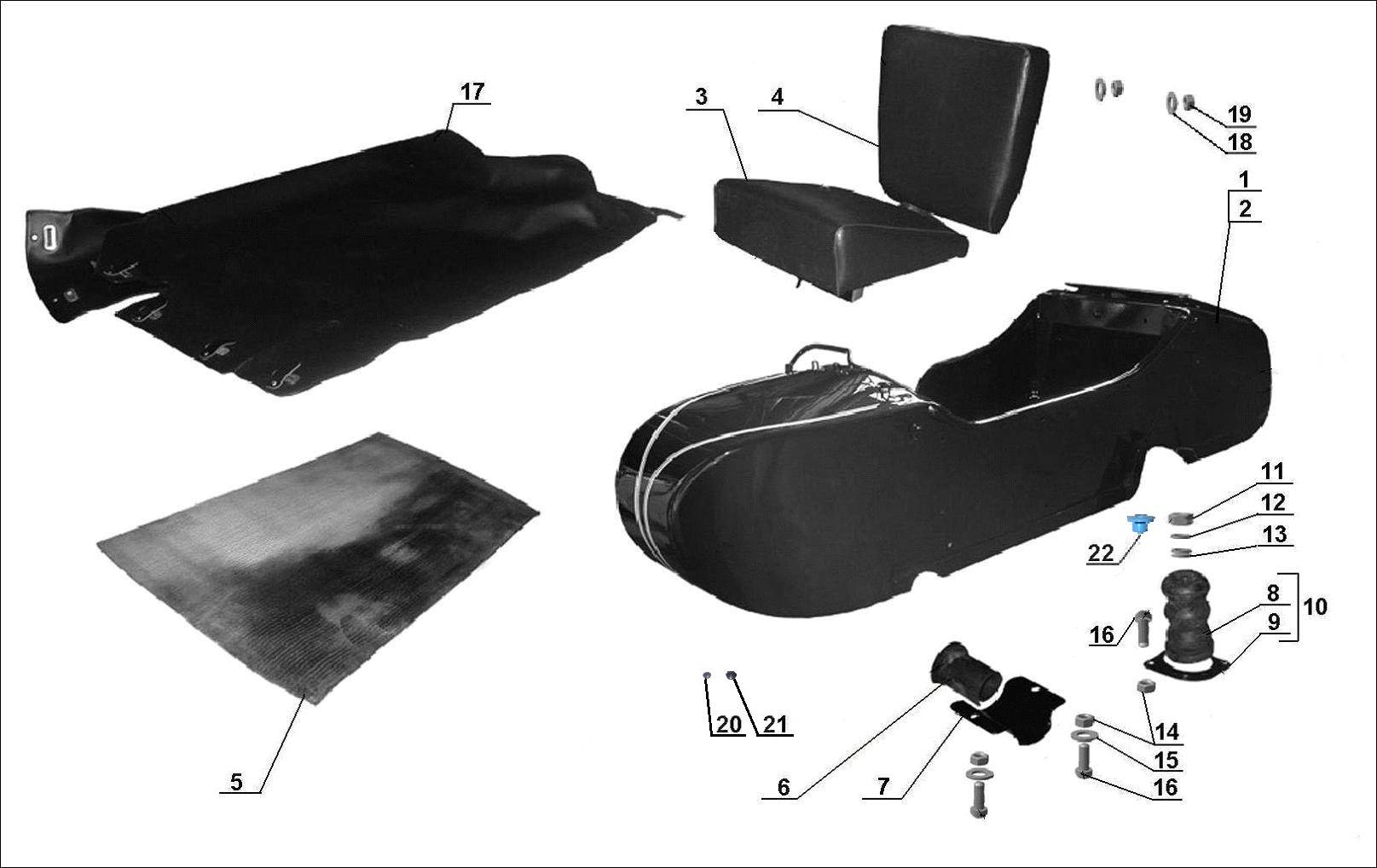 Sidecar body