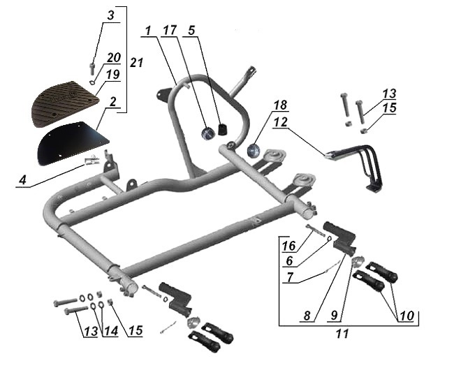 Sidecar chassis