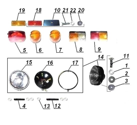 Lights and lightning equipment