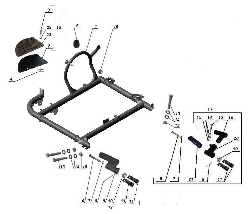 Sidecar chassis