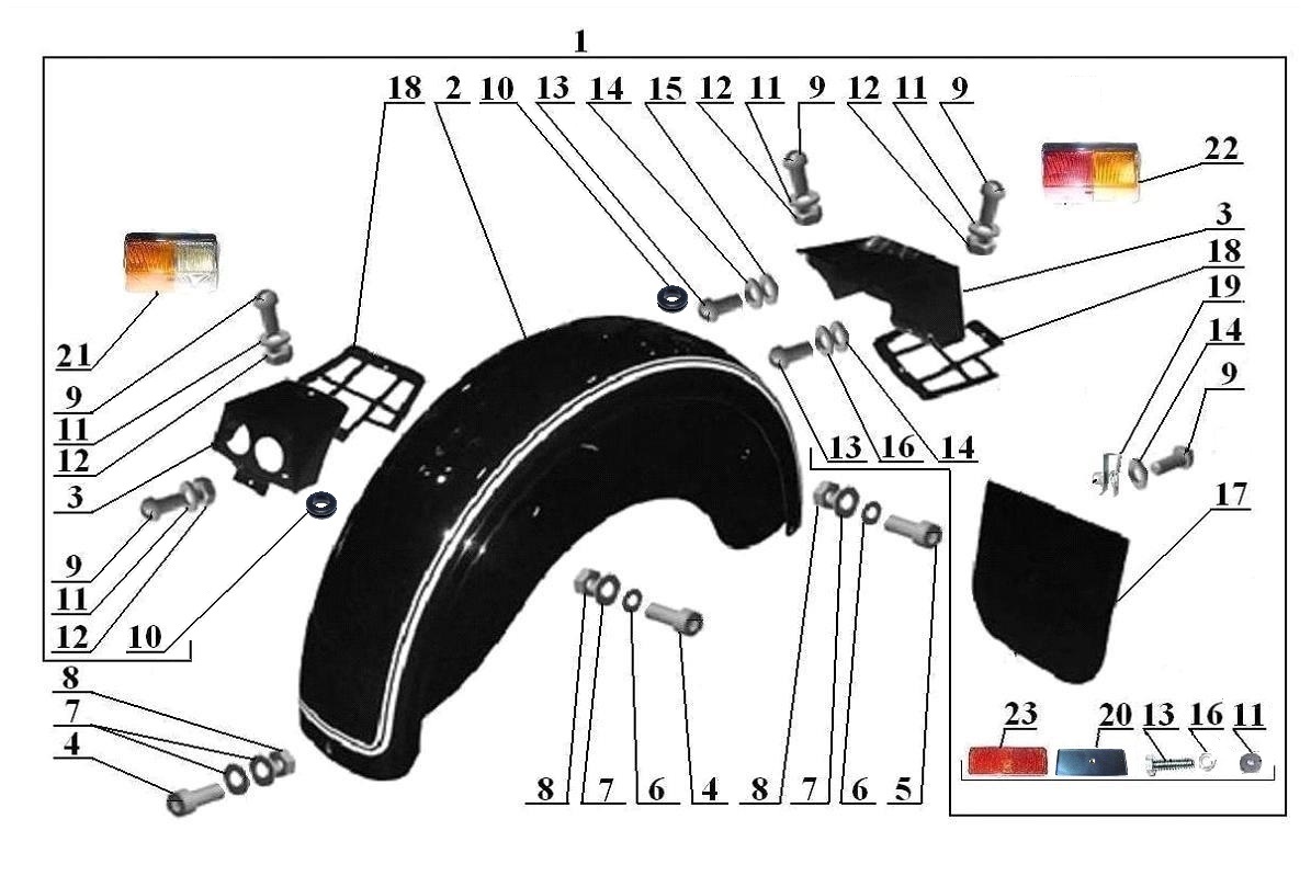 Sidecar fender