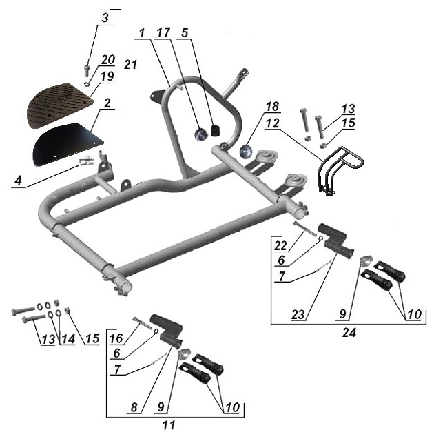 Sidecar chassis