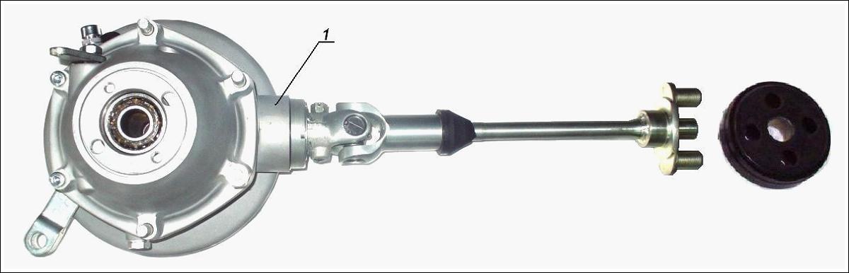 Final drive with sidecar drive assy