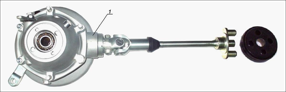 Final drive with sidecar drive assy