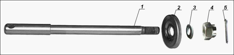 wheel axle