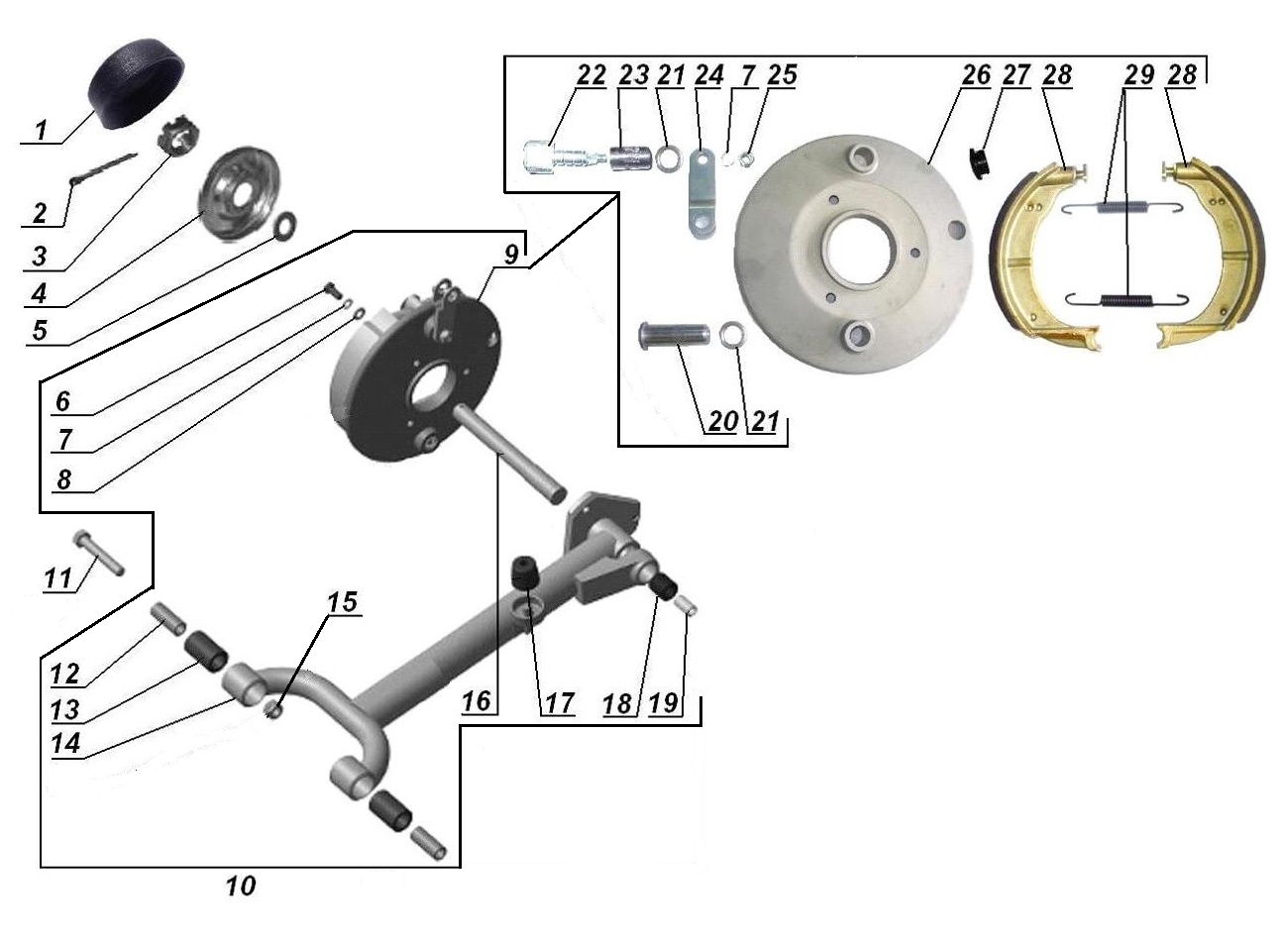 Sidecar swing arm