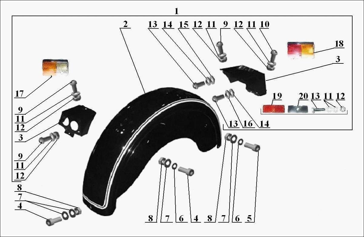 Sidecar fender