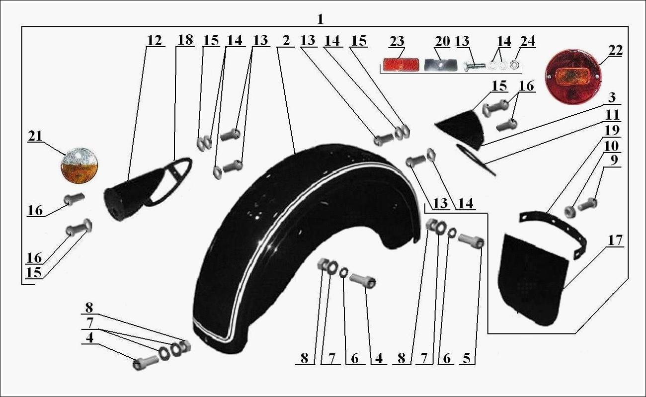 Sidecar fender