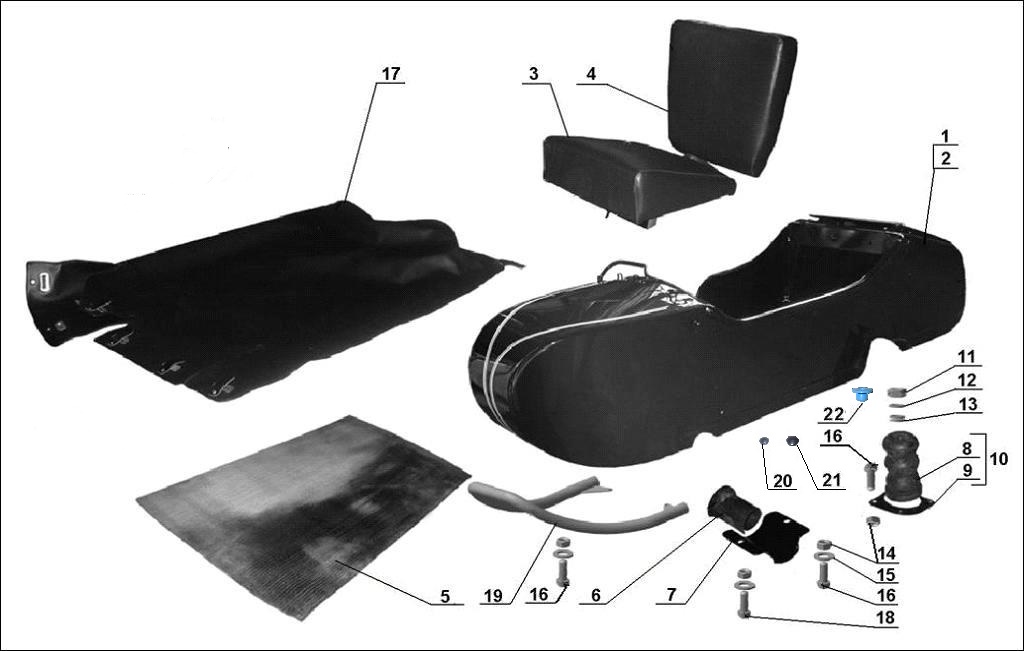 Sidecar body