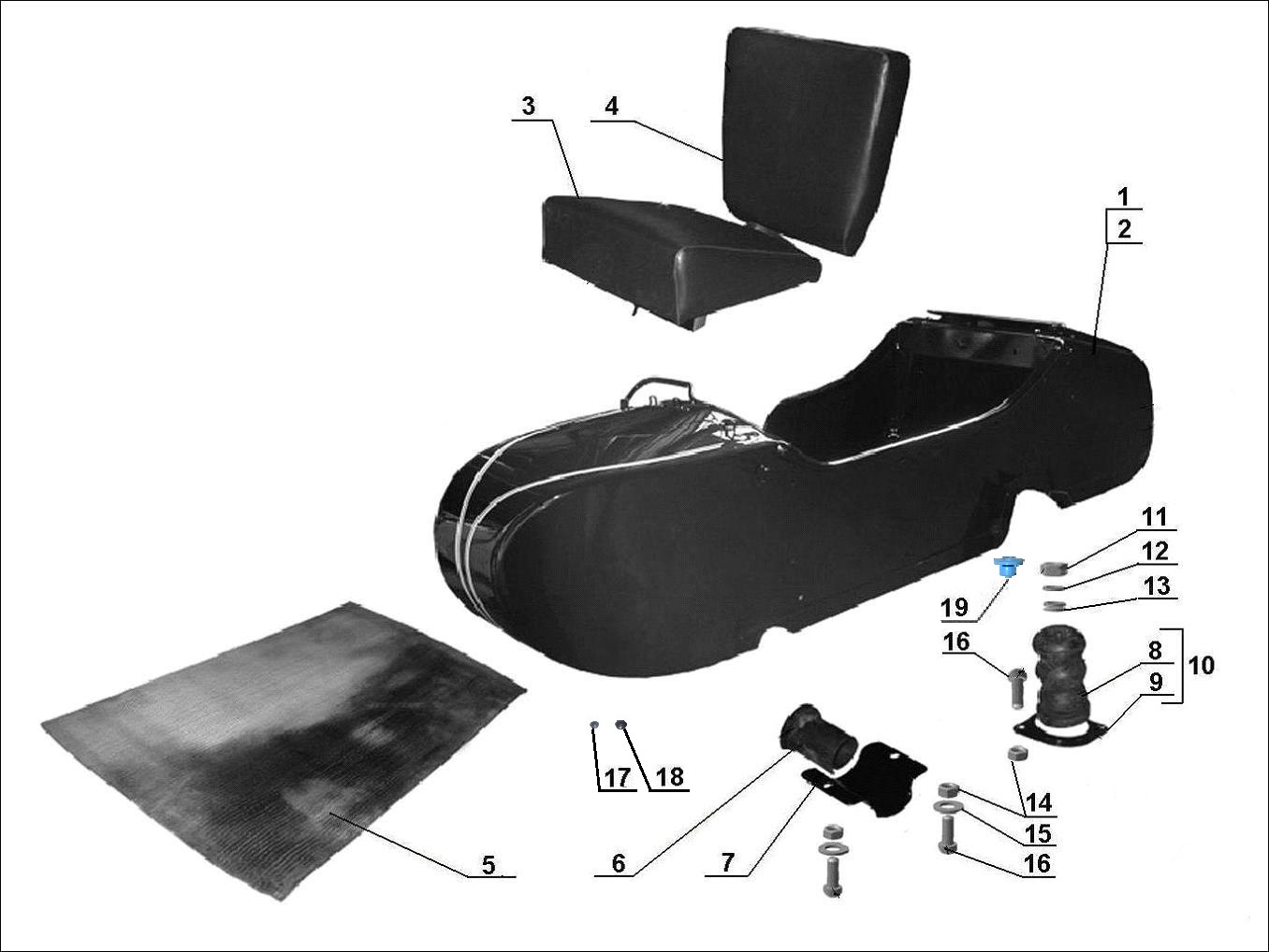 Sidecar body