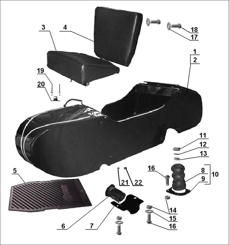 Sidecar body